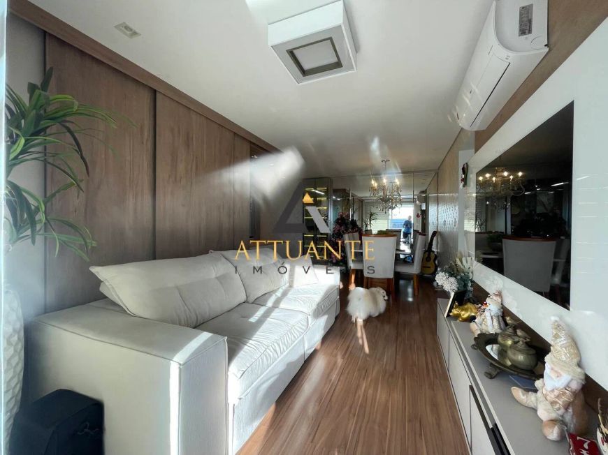 Apartamento com terraço mobiliado Residencial Cosmopolitan
