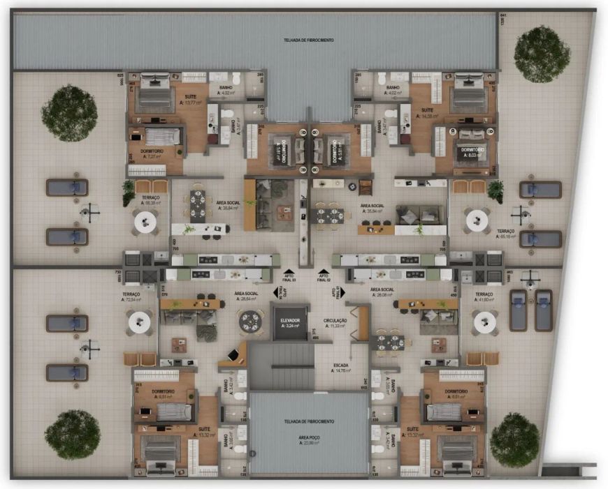 Venda de Apartamento em Caxias do Sul-RS, bairro Pio X