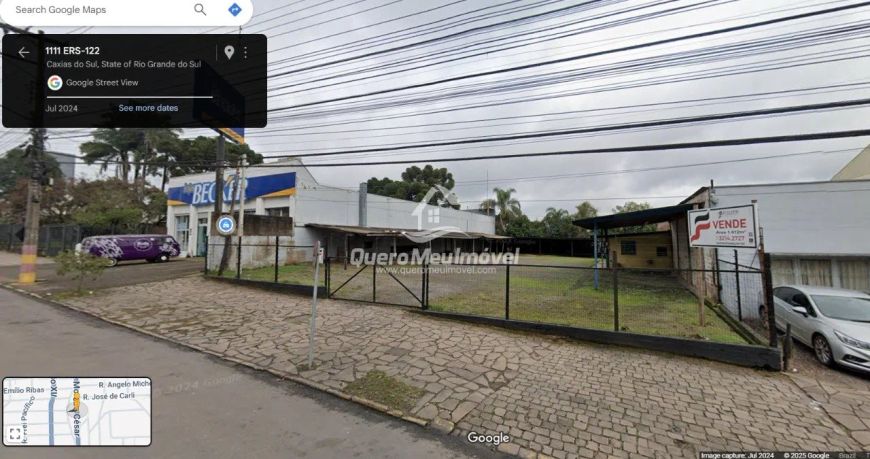 Terreno a venda com frente par duas ruas