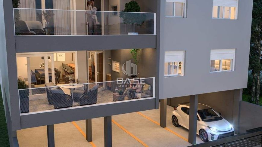 Apartamento em construção com 2 dormitórios, sendo uma suíte, cozinha Integrada, sala de Jantar/Esta