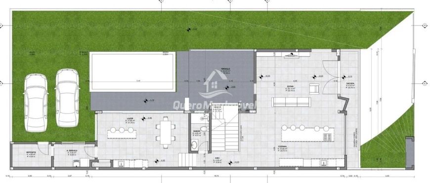 Casa com 3 suítes no Colina Sorriso
