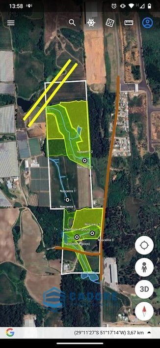 Área de terras para industria, Em Farroupilha RS