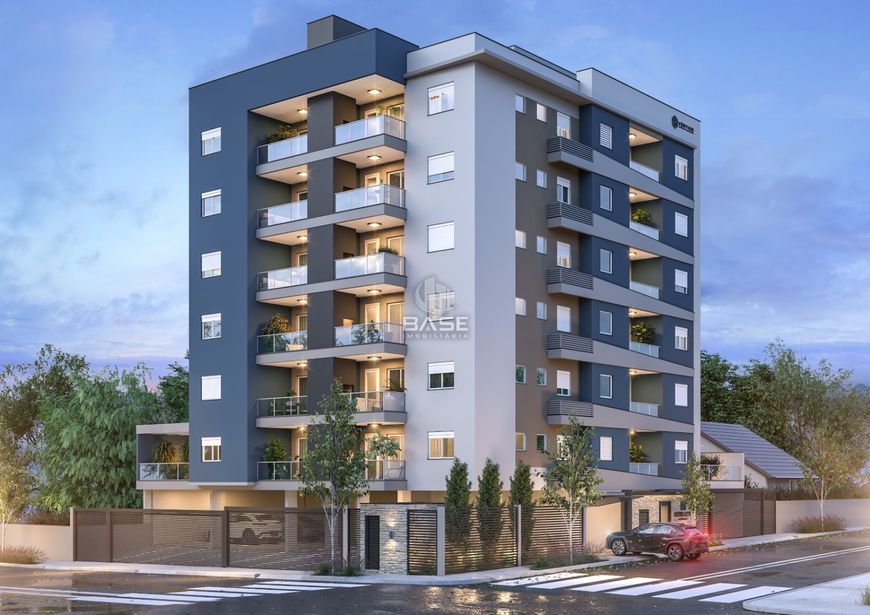 Apartamento em construção, 3 dormitórios sendo 1 suíte, sala e cozinha integradas, área de serviço,