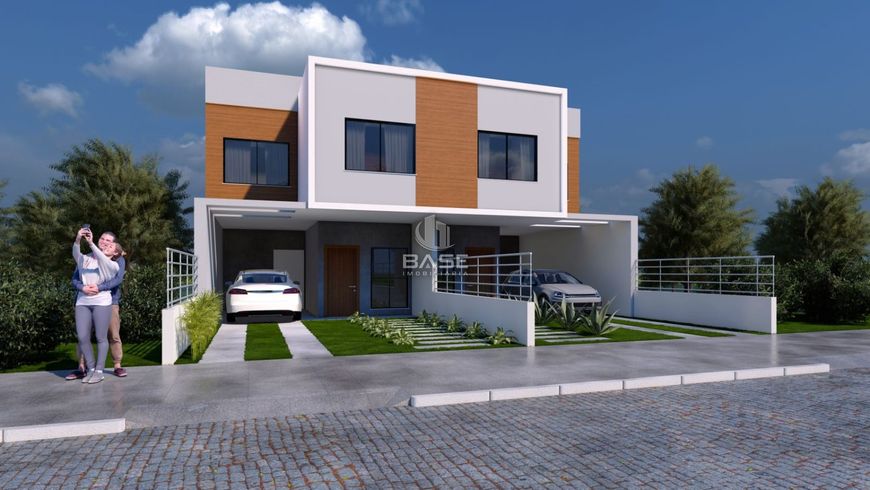 Sobrado de alto padrão com 2 dormitórios, 1 Suíte, Sala de estar, Cozinha, Piscina aquecida. Placas
