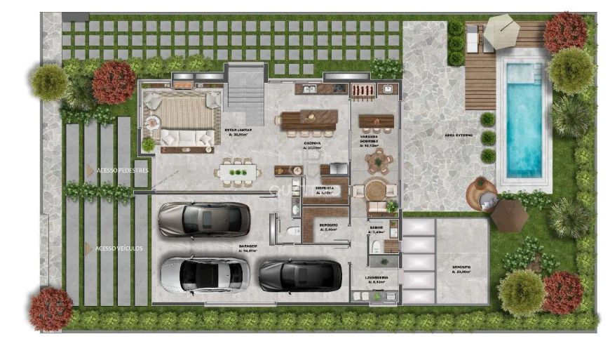 Casa em Condomínio Le Parc