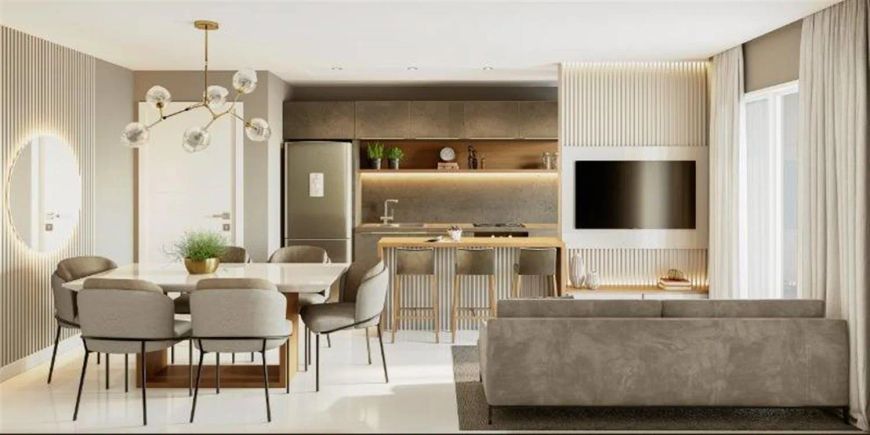 Excelentes apartamentos com 02 dormitórios (opção para suíte), sala para 02 ambientes, sacada com ch