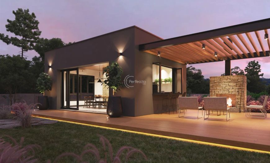 Terrenos em Condomínio Fechado! Unidades de 400 a 581,48m² de área Condomínio com: -Quiosque com chu