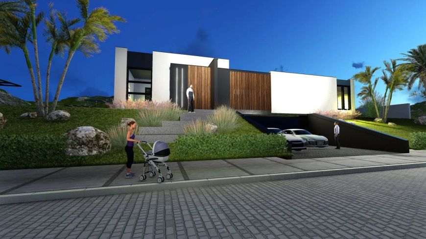 Excelente Residência de Alto Padrão em construção, localizada em Condomínio Fechado na Linha 40! Con