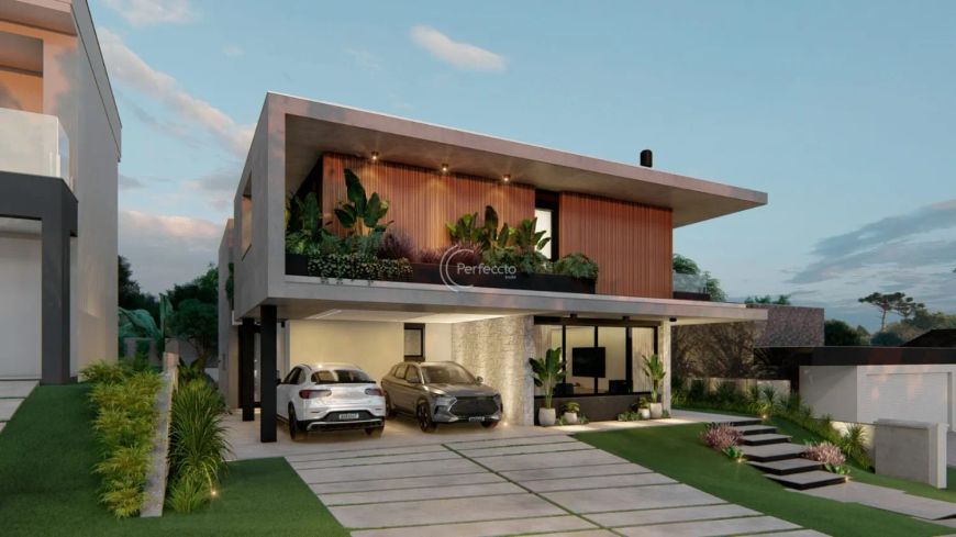 Casa em Condomínio Fechado! São 403,97m² privativos &amp;amp;#10004;3 suítes, sendo uma master com close