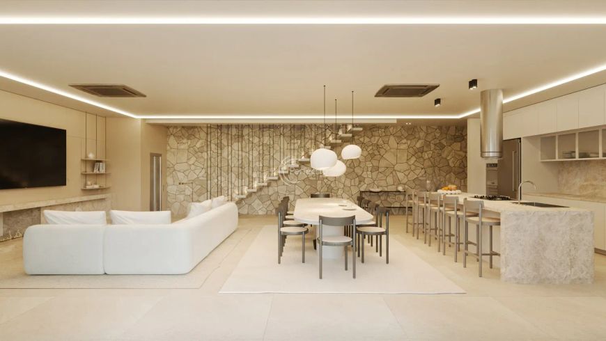 Novidade em Condomínio Fechado! São 488m² privativos e 1.050m² de área terreno &amp;amp;#10004;3 suítes