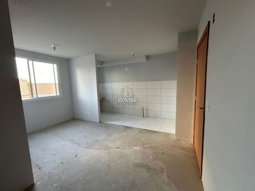 Apartamento com 46,91m² privativos, com 2 dormitórios, sala, cozinha, banheiro, área de serviço e um