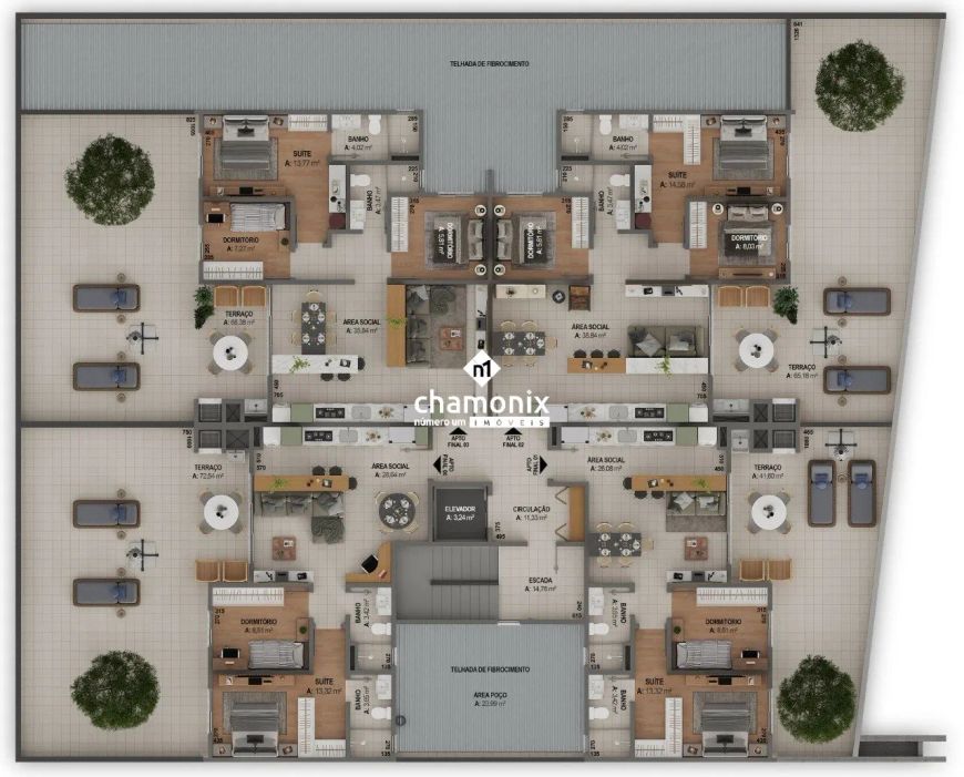 APARTAMENTO - PIO X (75,72m²)