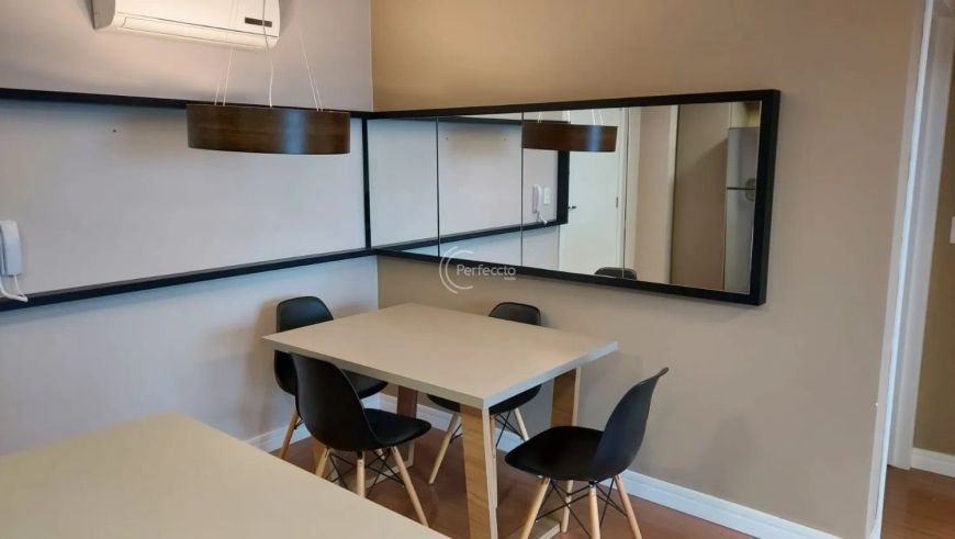 Apartamento Mobiliado e Decorado com 55,94 m² privativo &amp;amp;#10004;2 dormitórios &amp;amp;#10004;Banhei