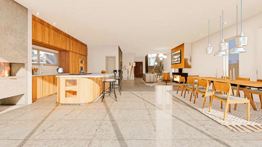 Casa à venda no Laranjal, Pelotas/RS. Veredas, 280m², 3 suítes (opção para 4), piso porcelanato aqu