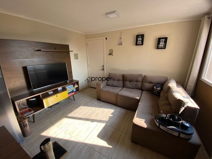 Apartamento com cozinha planejada, 2 dormitórios com móveis planejados de 43 m²