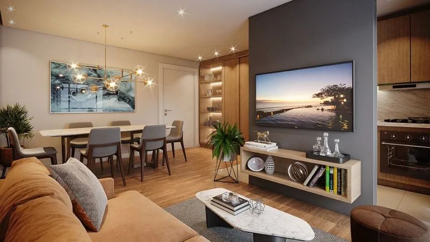 Apartamento com 2 dormitórios sendo 1 suíte à venda por R$ 440.000 no Areal em Pelotas/RS. 2 banhei