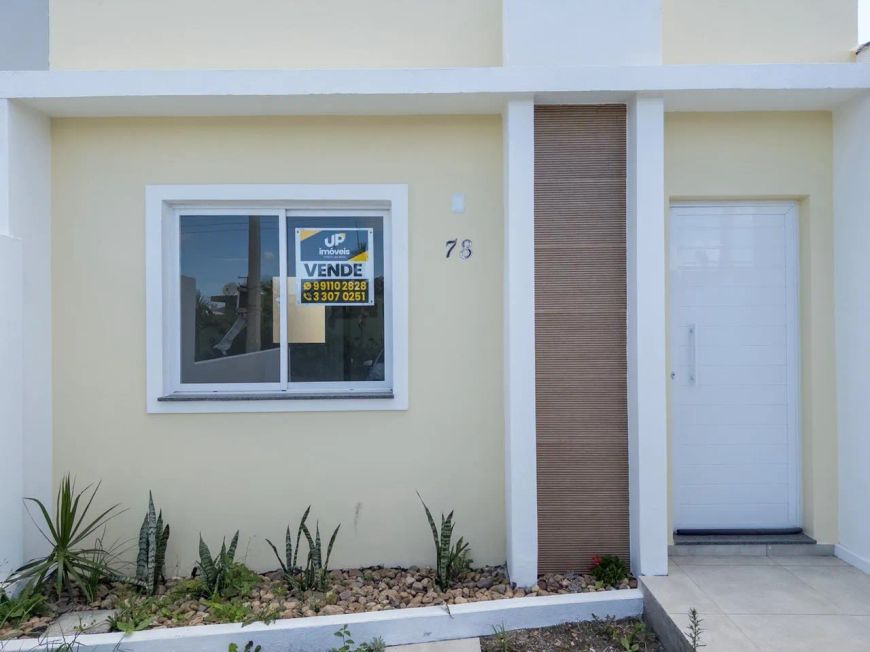 Casa térrea nova de 2 dormitórios nas três vendas, Pelotas
