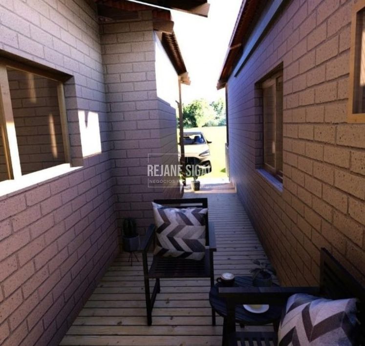 Casa em construção no Laranjal