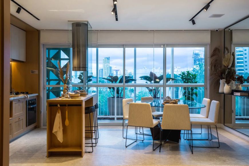 Apartamento com 62 m², em andar alto, com 2 quartos e lazer completo no Setor Bueno - Goiânia - GO
