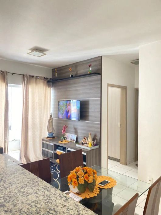 Lindo Apartamento de 2Q sendo uma Suite! Apartamento com 2 Quarto(s) e 2 banheiro(s) à Venda, 62 por