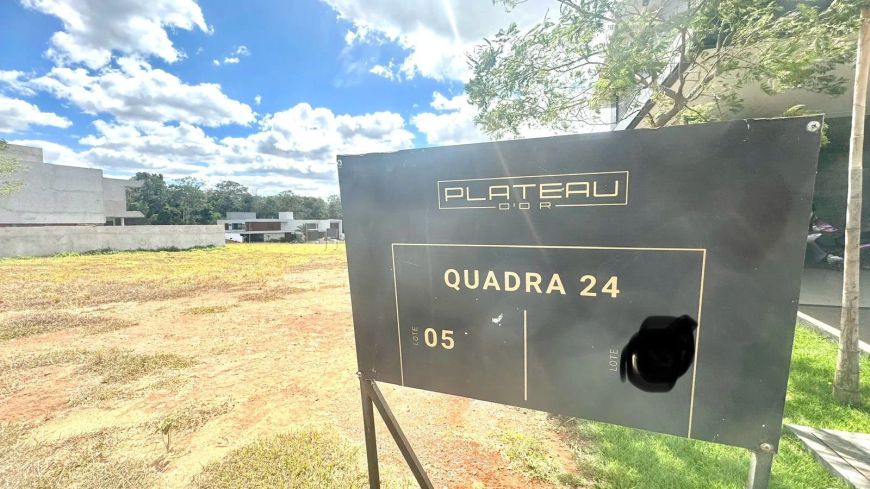 Vendo lote no Condomínio Plateau Dor - Goiânia - GO