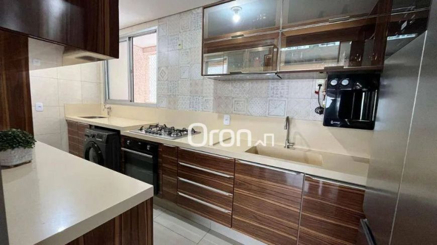 Apartamento mobiliado com 3 dormitórios à venda, 85 m² por R$ 660.000 - Parque Amazônia - Goiânia/GO