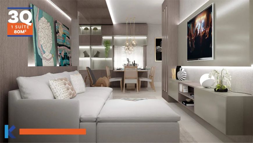 Katedral Sky Rooftop - Apartamento 3 quartos, sendo 1 suíte