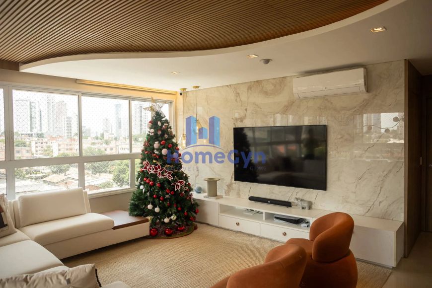 Apartamento3 suítes no Leblon Marista 150m² no Setor Marista Goiânia GO.