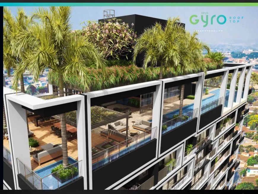 GYRO ROOFTOP Apartamento com 1 Quarto(s) e 2 banheiro(s) à Venda, 46 por R$ 550.000 no setor Setor M