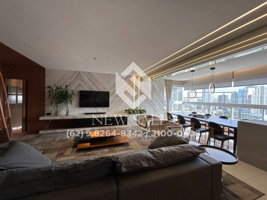 Apartamento 3 suítes plenas, churrasqueira - Setor Bueno