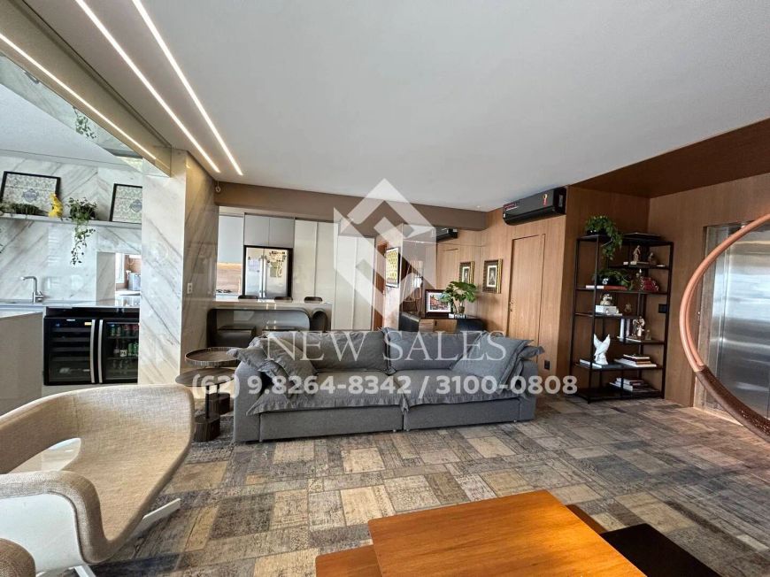 Apartamento 3 suítes plenas, churrasqueira - Setor Bueno