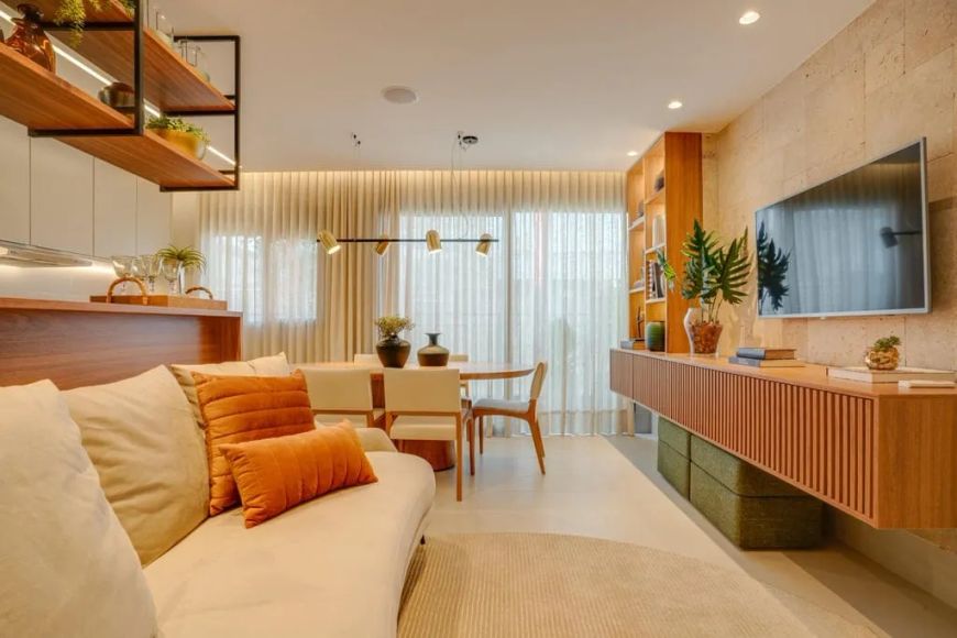 Apartamento à venda 3 Quartos 2 Suites 2 Vagas 130.76M² Setor Bueno Goiânia - GO | Tai Residências