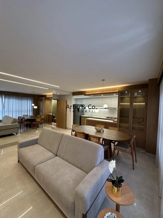 Apartamento no Setor Marista 3 suítes Mobiliado