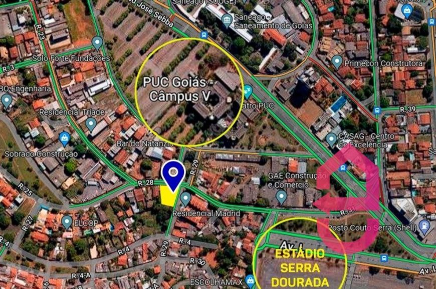 Lote com 890 m² em Jardim Goiás - Goiânia - GO