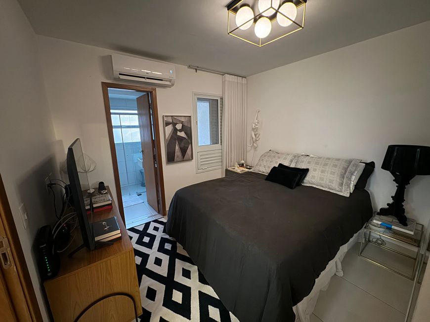 Apartamento de 1 quarto flat/studio mobiliado