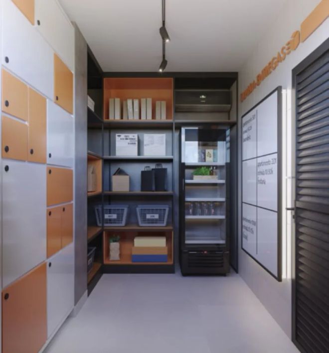 Apartamento 69 m2; 2 quartos 1 suíte Moove Home Bueno Goiânia Apartamento com 2 Quarto(s) e 2 banhei