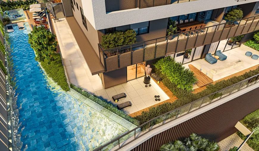 Ágio Dom parque Flamboyant- 94 metros com varanda Apartamento com 3 Quarto(s) e 3 banheiro(s) à Vend
