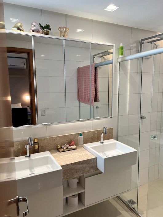 Apartamento com 111m2, 3 suítes, Setor Marista, ao lado do Pq Areiao, Sol da Manha
