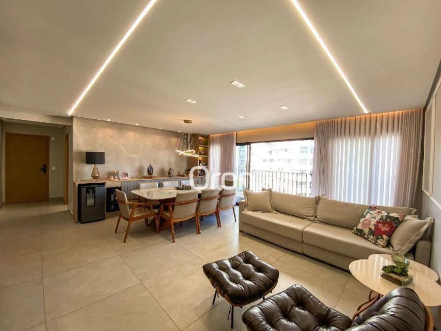 Apartamento com 3 dormitórios à venda, 140 m² por R$ 1.490.000,00 - Setor Marista - Goiânia/GO