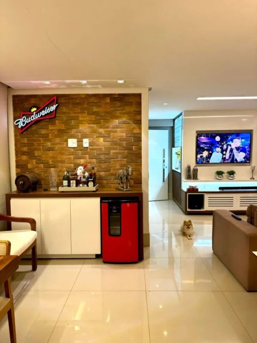 Apartamento Mobiliado no Only Marista, Setor Marista, Goiânia, 111 metros. 3 suítes plenas