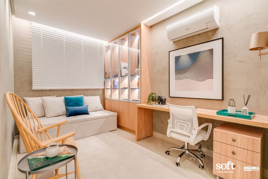 Apartamento 02 Quartos 01 Suíte 60,40m2 privativo 01 Vaga no Setor Pedro Ludovico