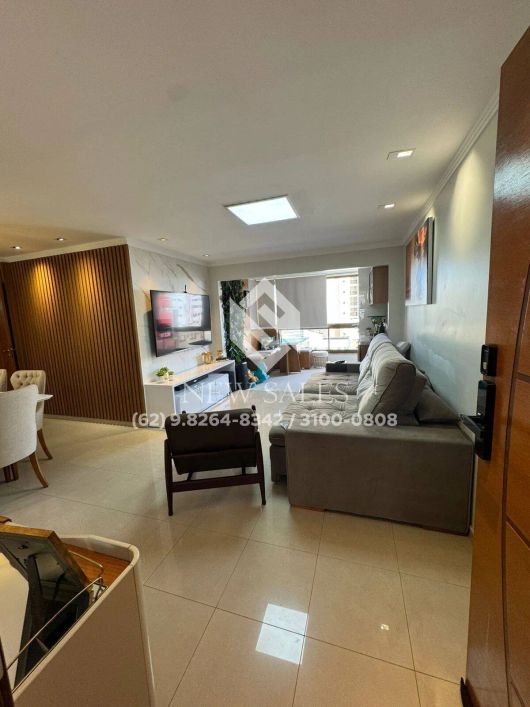 PORTEIRA FECHADA ! Apartamento 105m2, 3 quartos 1 suíte - Setor Bueno