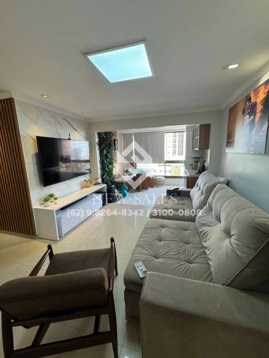PORTEIRA FECHADA ! Apartamento 105m2, 3 quartos 1 suíte - Setor Bueno