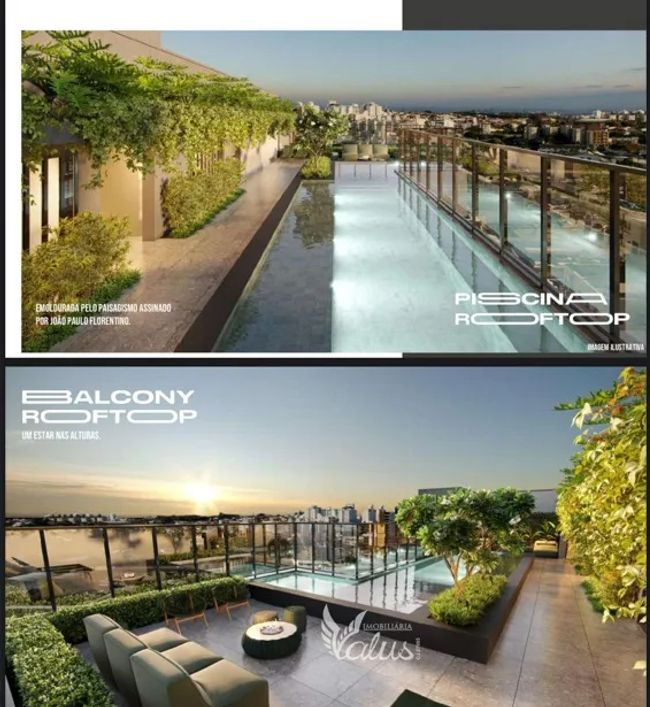 Apartamento Studio de 54 m² de 1 quarto, área fitness e piscina no rooftop no Setor Bueno-Goiânia-GO