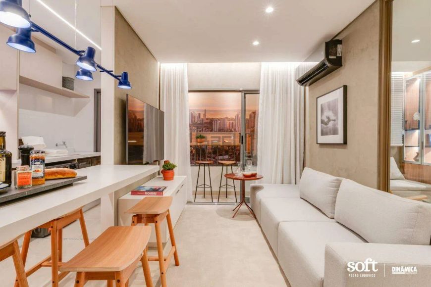 Soft Pedro Ludovico | Apartamento 02 Quartos com 1 Suíte, 97 m², à venda no Setor Pedro Ludovico
