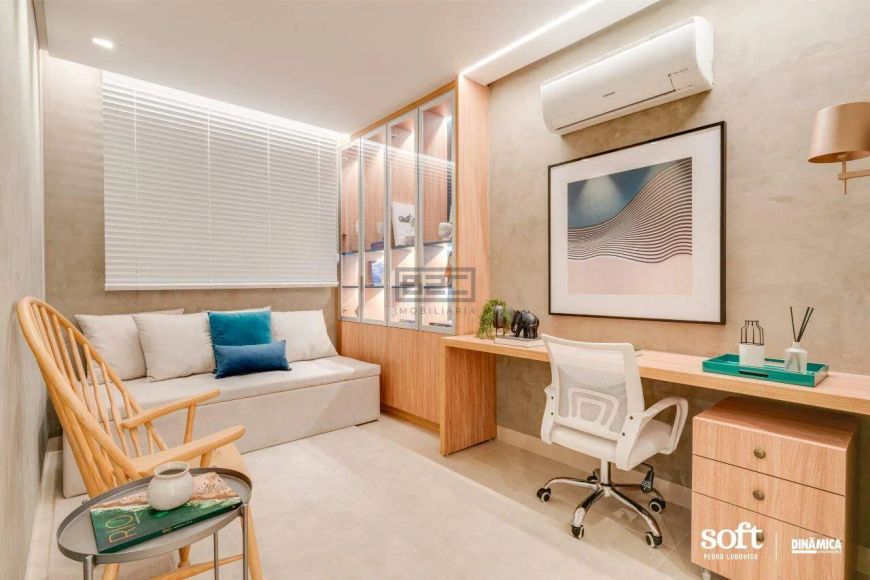 Soft Pedro Ludovico | Apartamento 02 Quartos com 1 Suíte, 97 m², à venda no Setor Pedro Ludovico