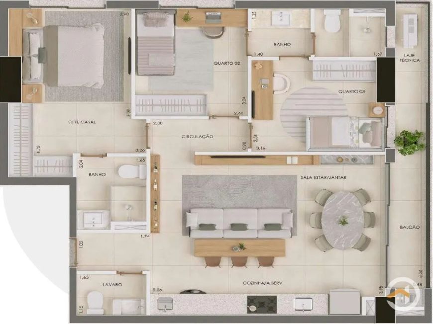 Apartamento à venda em Goiânia/GO