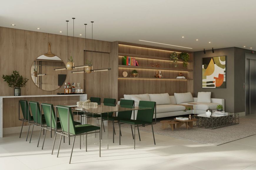 Apartamento com 144 m2, 3 suítes, 2 vagas paralelas, Vista p/ Pq Vaca Brava, churrasqueira a carvão