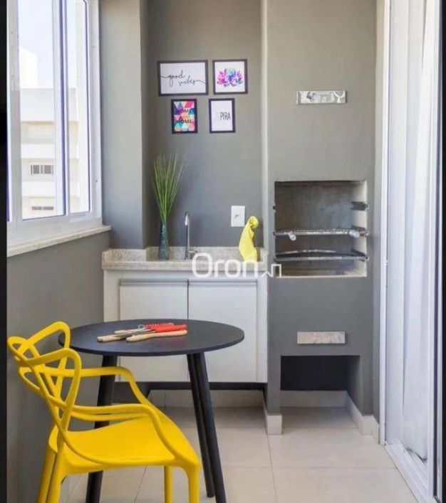 Flat mobiliado com 1 dormitório à venda, 49 m² por R$ 535.000 - Jardim Goiás - Goiânia/GO