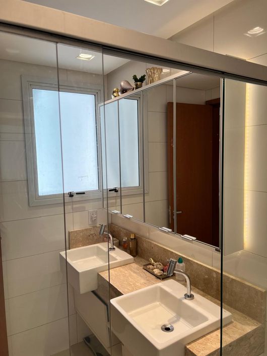 Apartamento com 111m2, 3 suítes, Setor Marista, ao lado do Pq Areiao, Sol da Manha